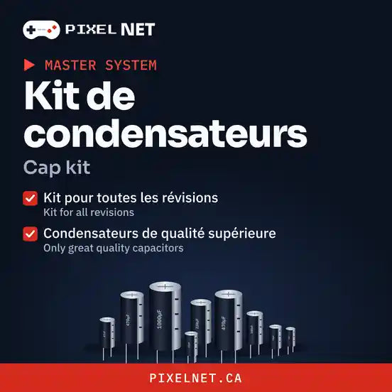 PixelNet cap kit – Master System
